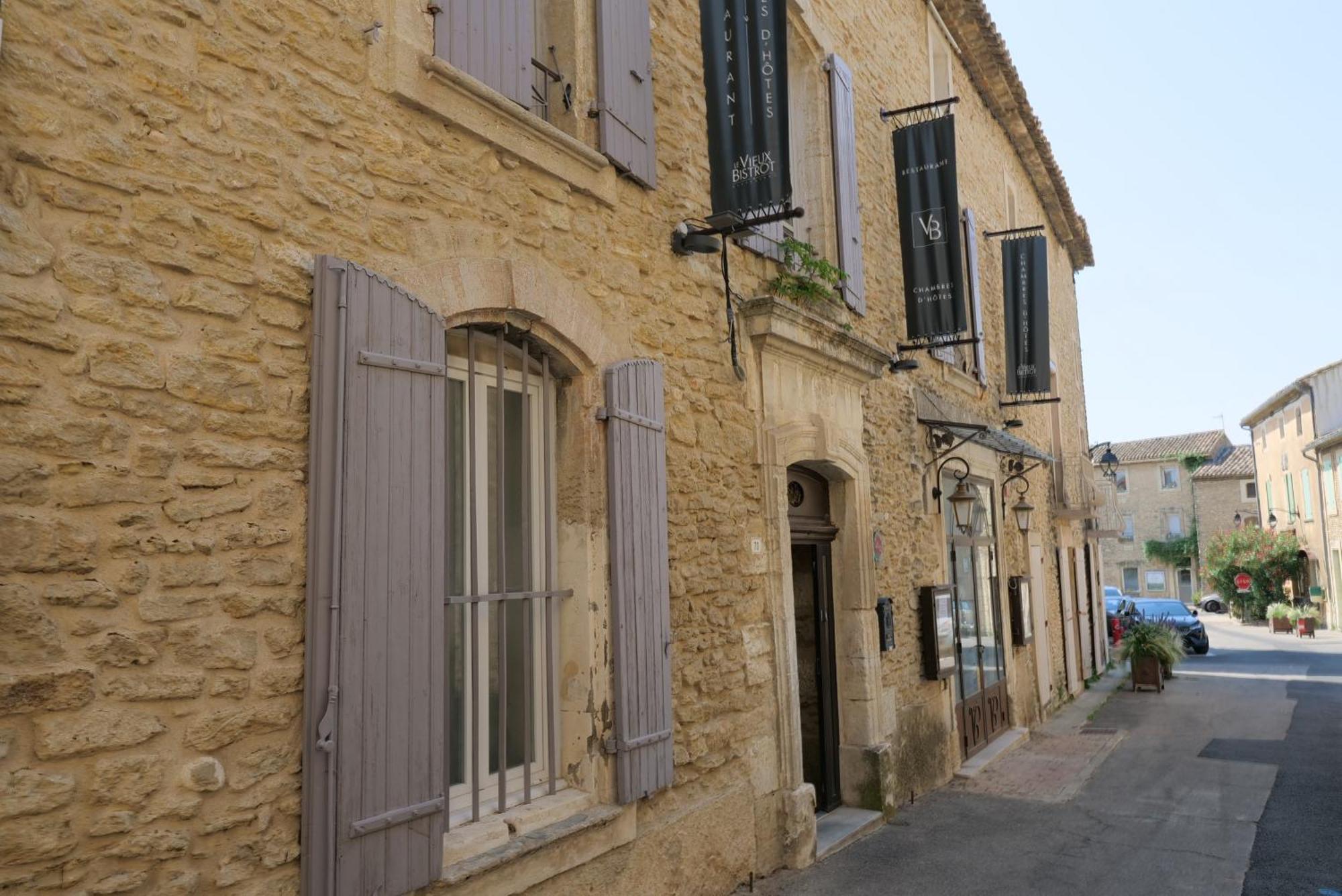 Chambres Du Vieux Bistrot Cabrières-dʼAvignon Exteriér fotografie
